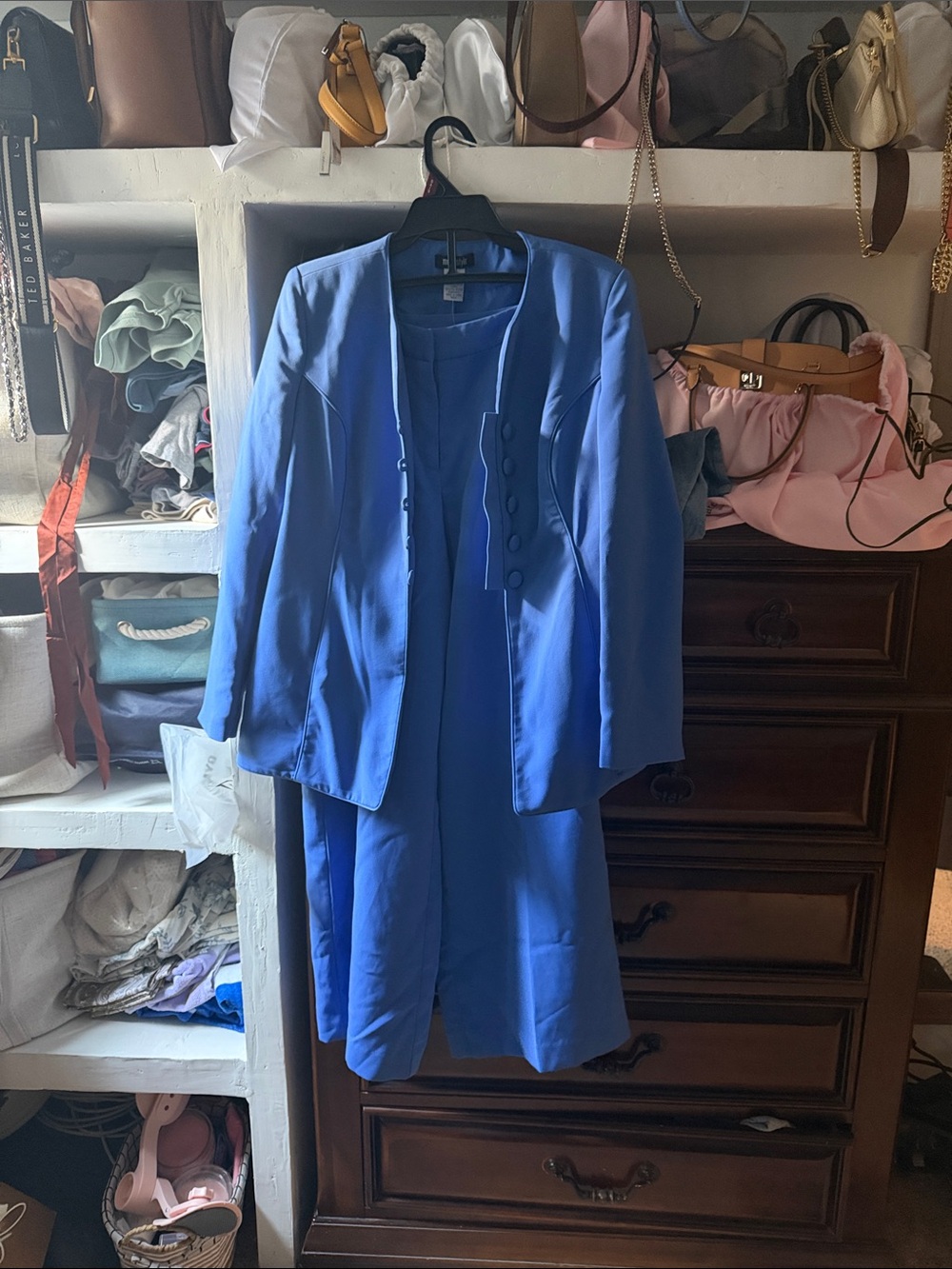 Classic metro style  Two-Piece pants suit
